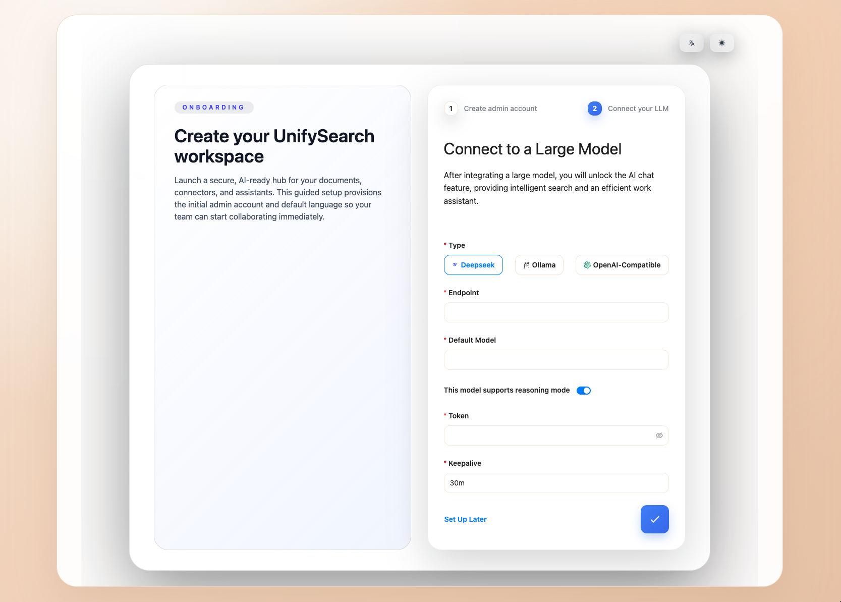 initialization step 2